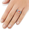 Ashes Infused JewelleryAura-Star Ring Desire