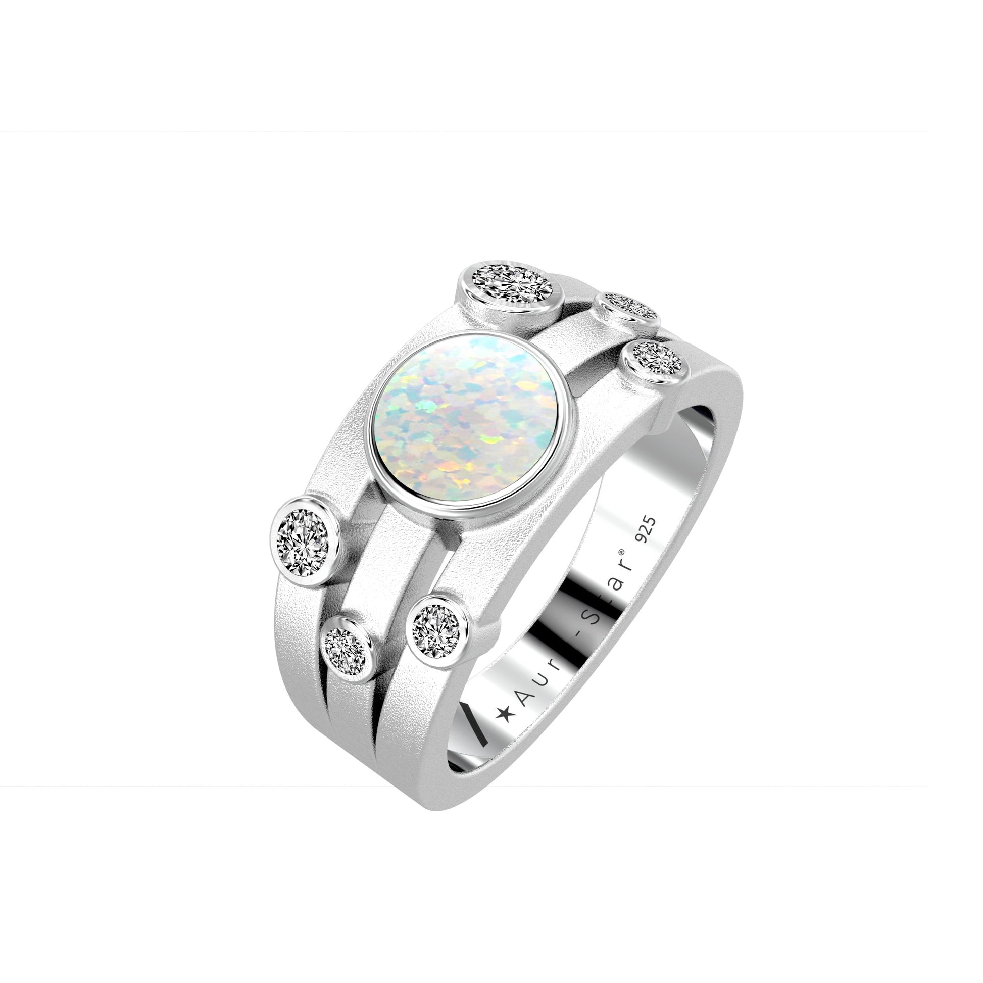 Ashes Infused JewelleryAura-Star Ring Drops