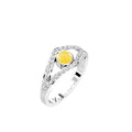 Ashes Infused JewelleryAura-Star Ring Enshrine
