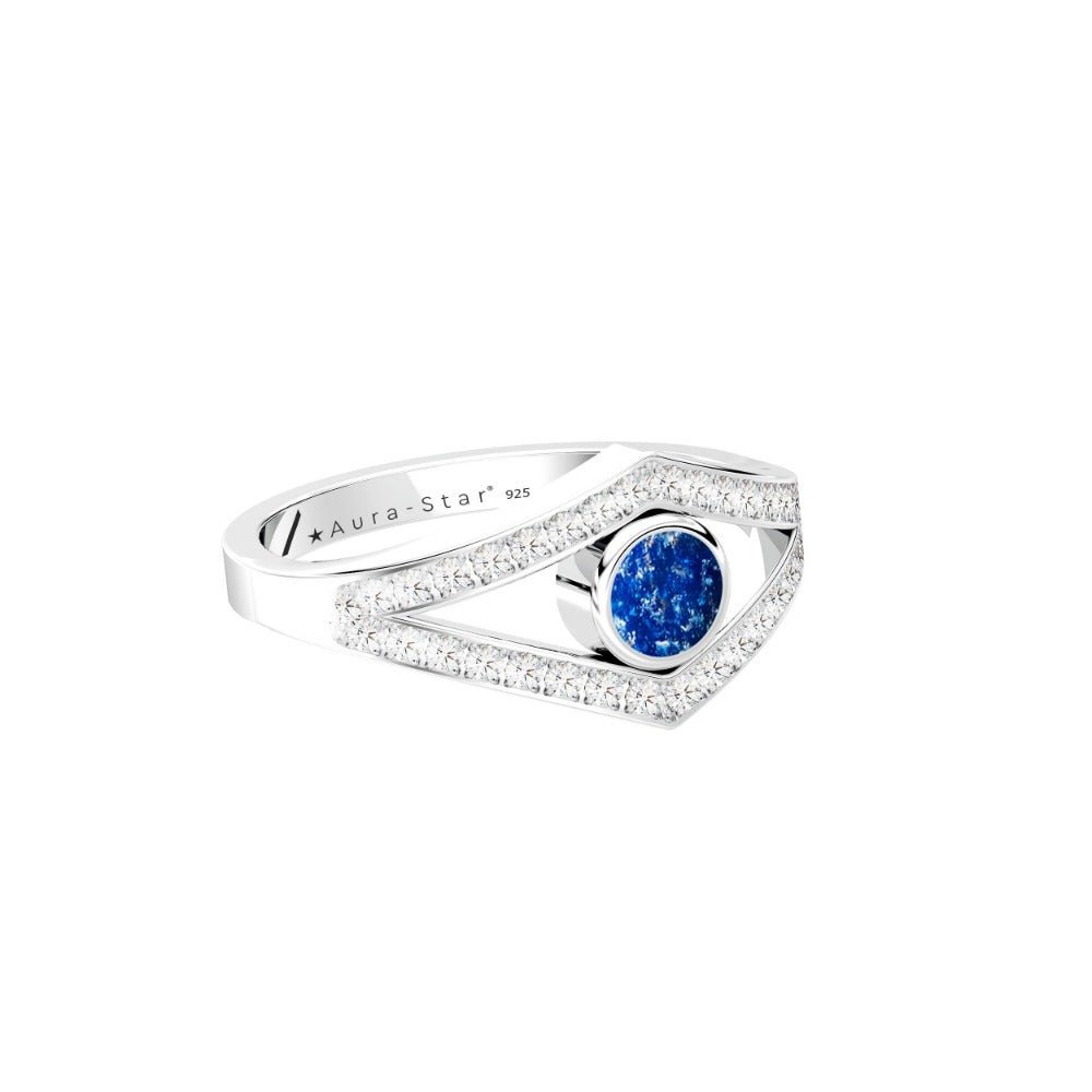 Ashes Infused JewelleryAura-Star Ring Enshrine