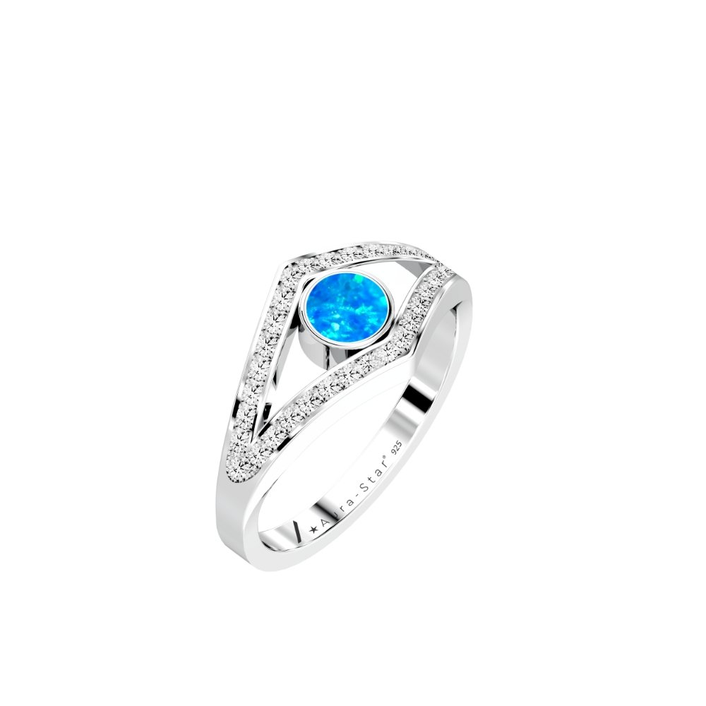 Ashes Infused JewelleryAura-Star Ring Enshrine