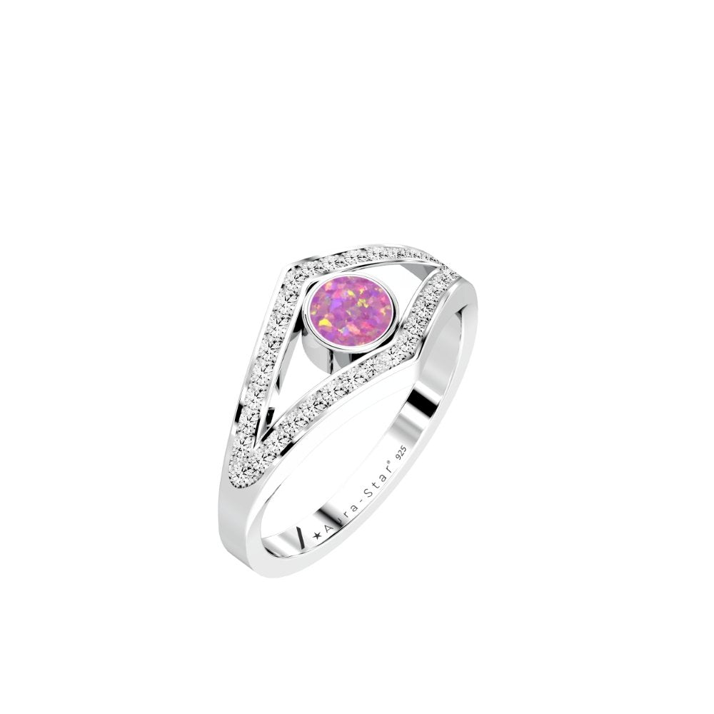Ashes Infused JewelleryAura-Star Ring Enshrine