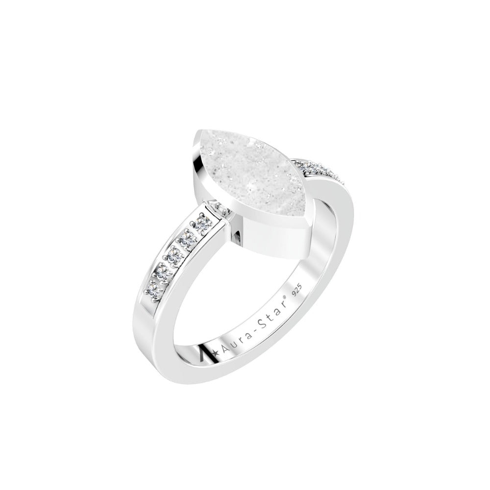 Ashes Infused JewelleryAura-Star Ring Esteem