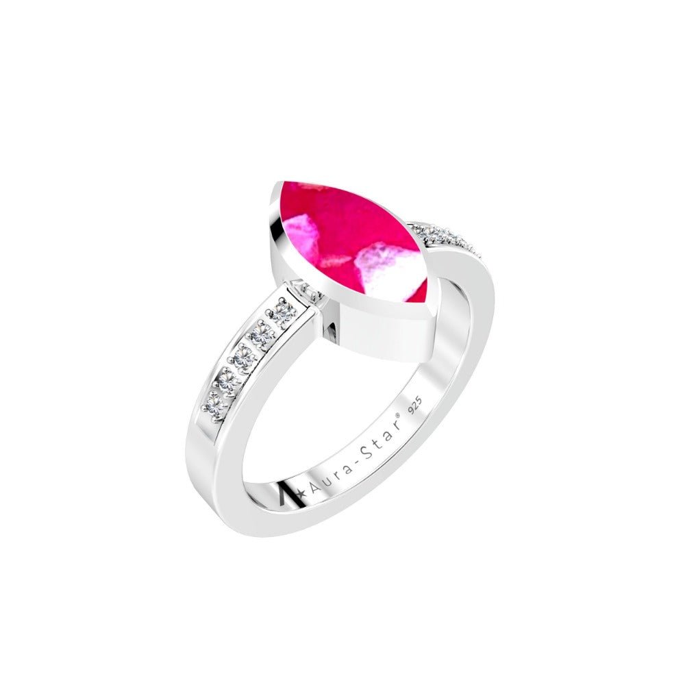 Ashes Infused JewelleryAura-Star Ring Esteem