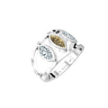 Ashes Infused JewelleryAura-Star Ring Glory