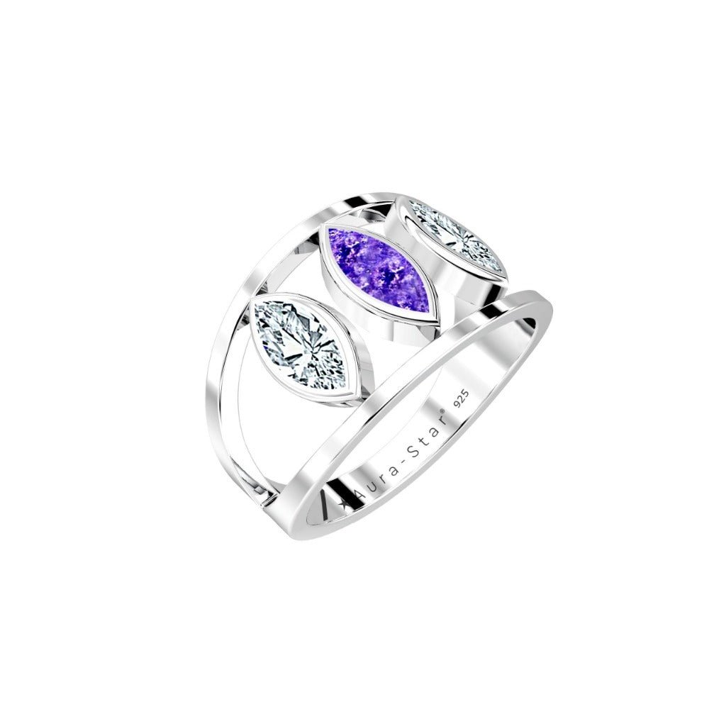 Ashes Infused JewelleryAura-Star Ring Glory