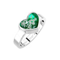 Ashes Infused JewelleryAura-Star Ring Heart