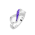 Ashes Infused JewelleryAura-Star Ring Infinite
