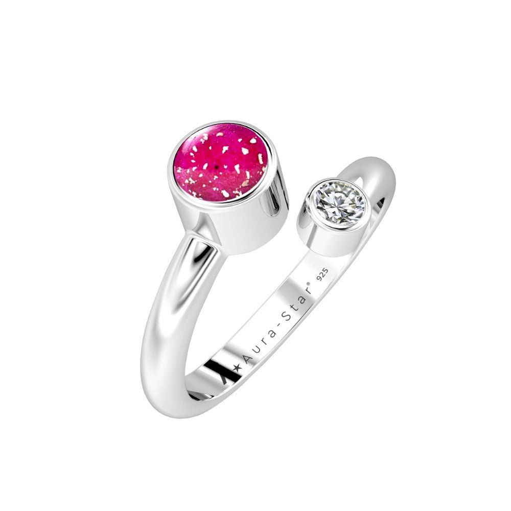 Ashes Infused JewelleryAura-Star Ring Intrigue