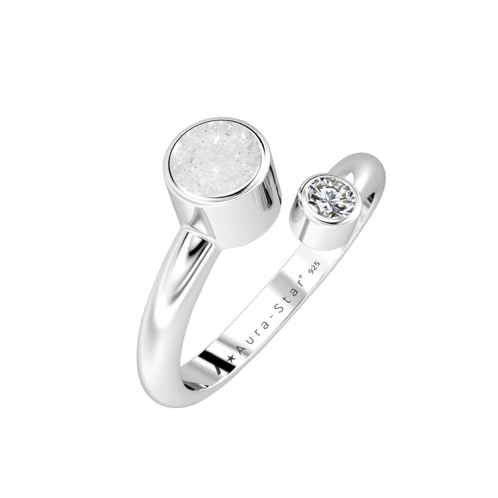 Ashes Infused JewelleryAura-Star Ring Intrigue