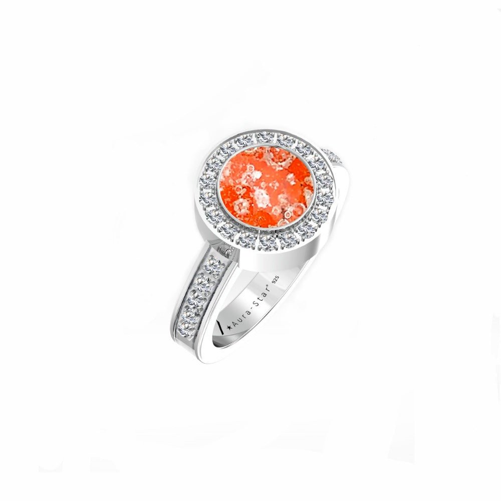 Ashes Infused JewelleryAura-Star Ring Praise