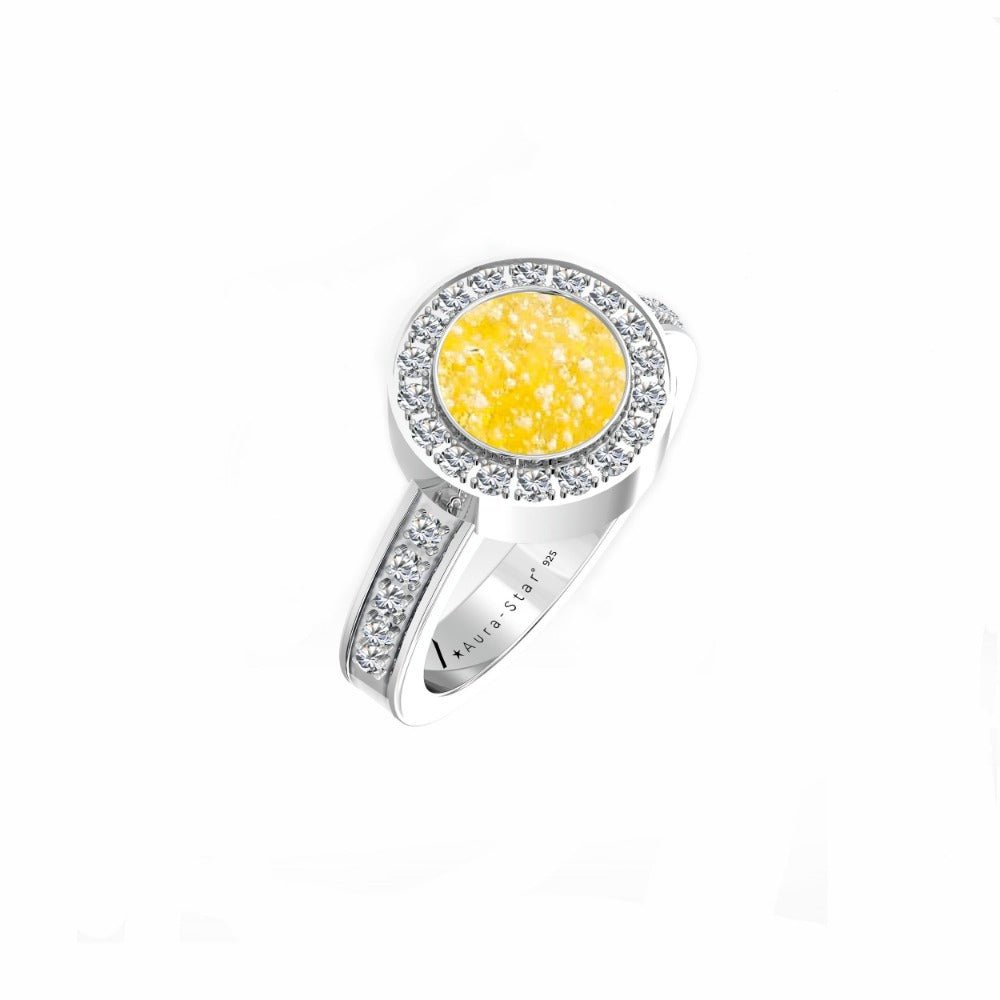 Ashes Infused JewelleryAura-Star Ring Praise
