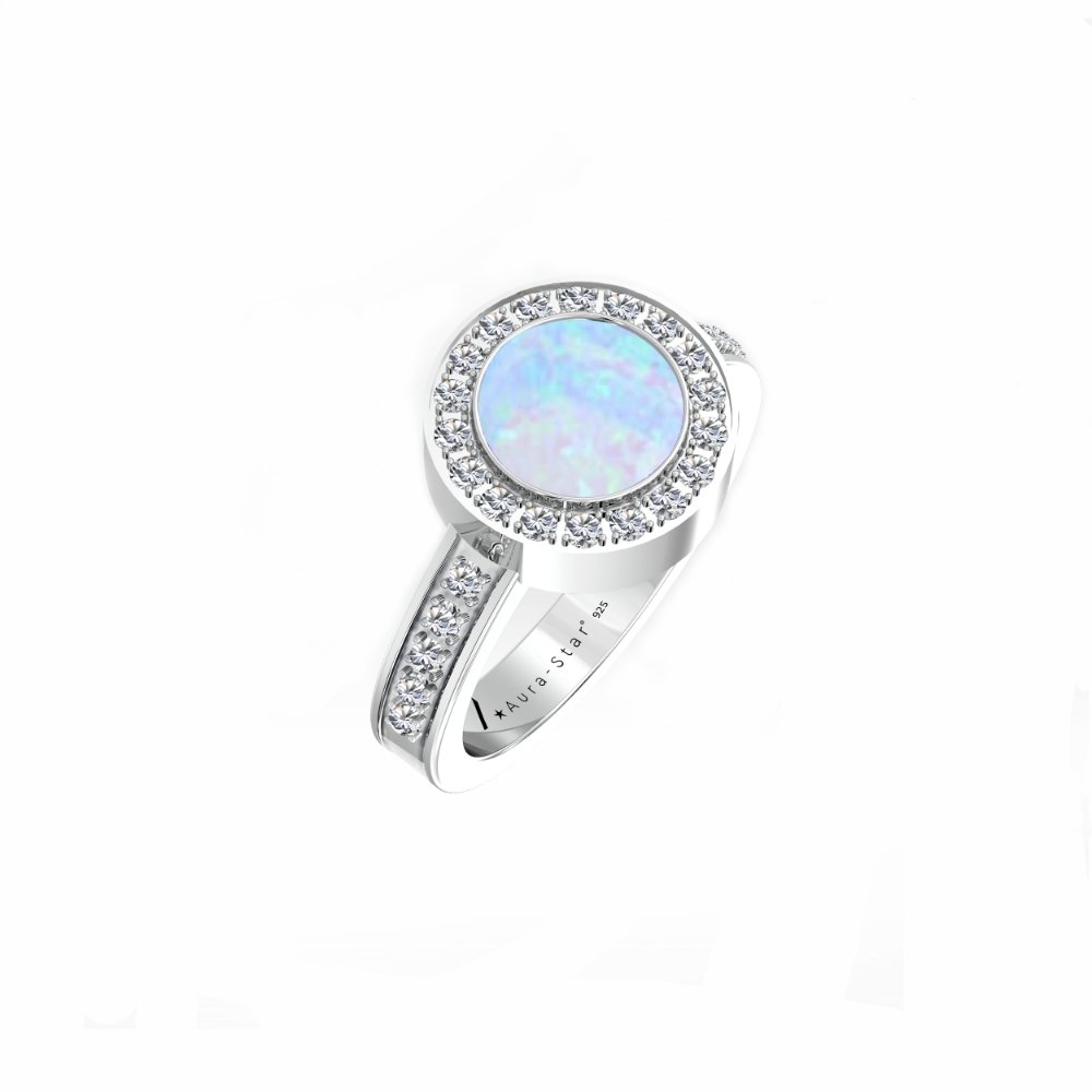 Ashes Infused JewelleryAura-Star Ring Praise