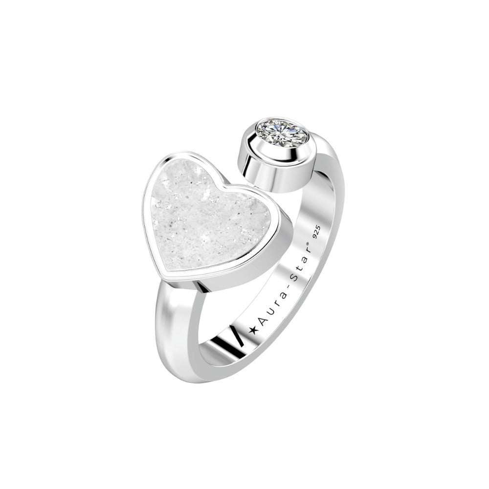 Ashes Infused JewelleryAura-Star Ring Respect