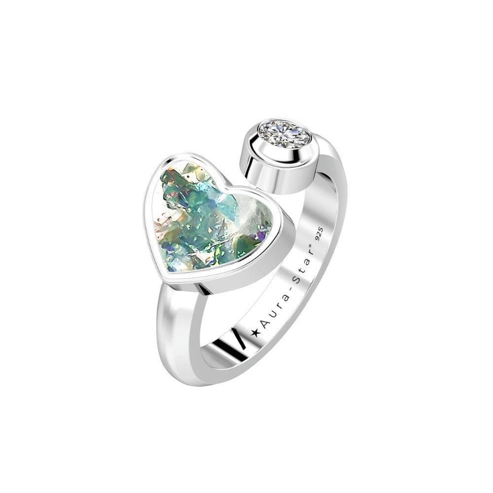 Ashes Infused JewelleryAura-Star Ring Respect