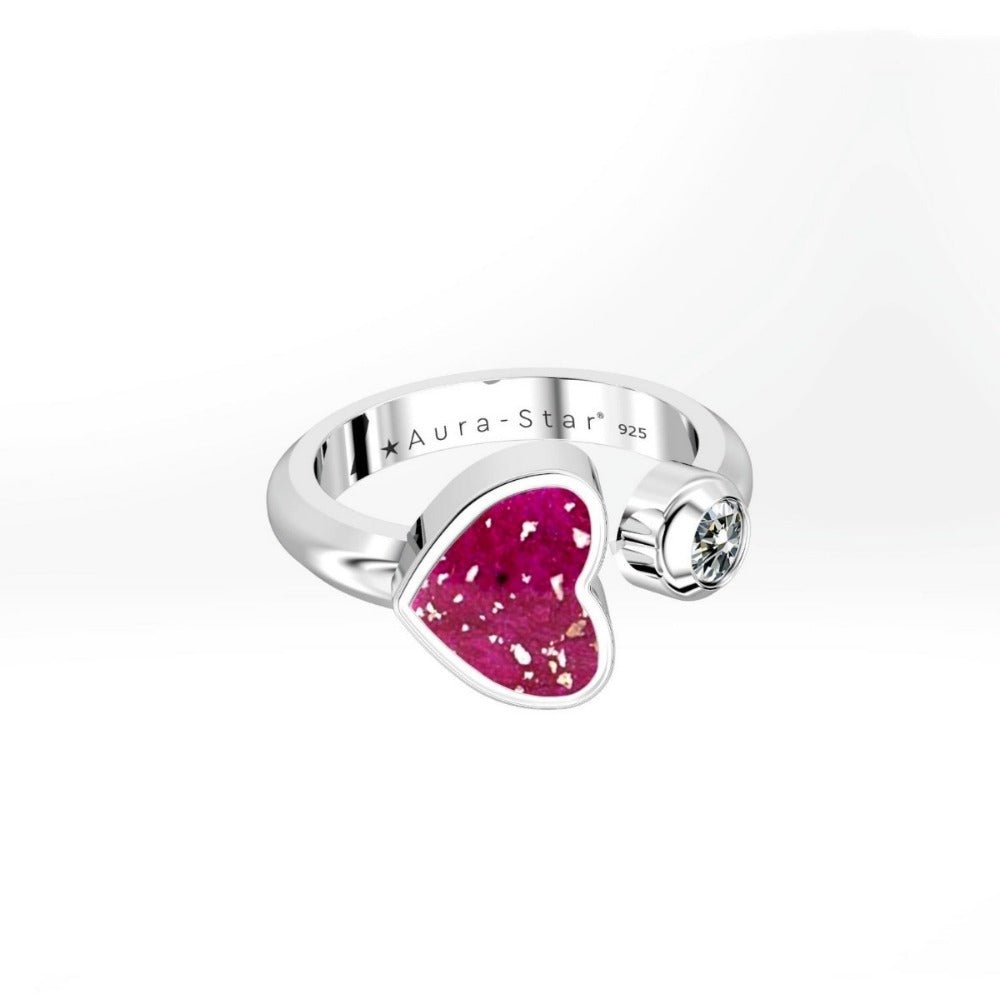 Ashes Infused JewelleryAura-Star Ring Respect