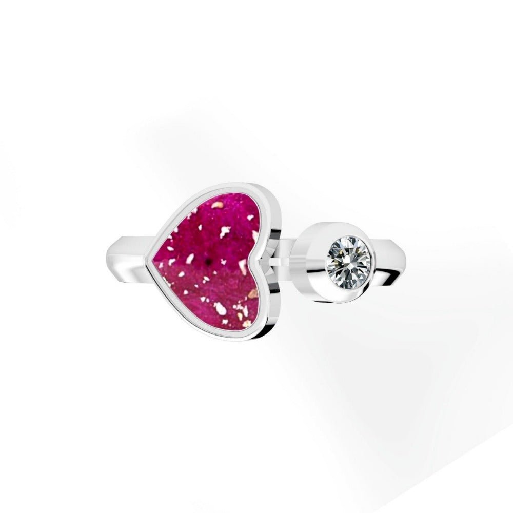 Ashes Infused JewelleryAura-Star Ring Respect