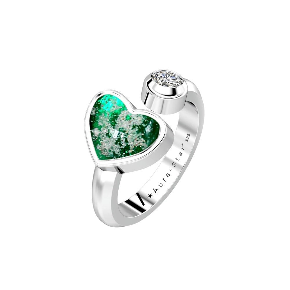 Ashes Infused JewelleryAura-Star Ring Respect