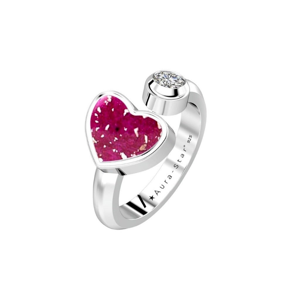 Ashes Infused JewelleryAura-Star Ring Respect