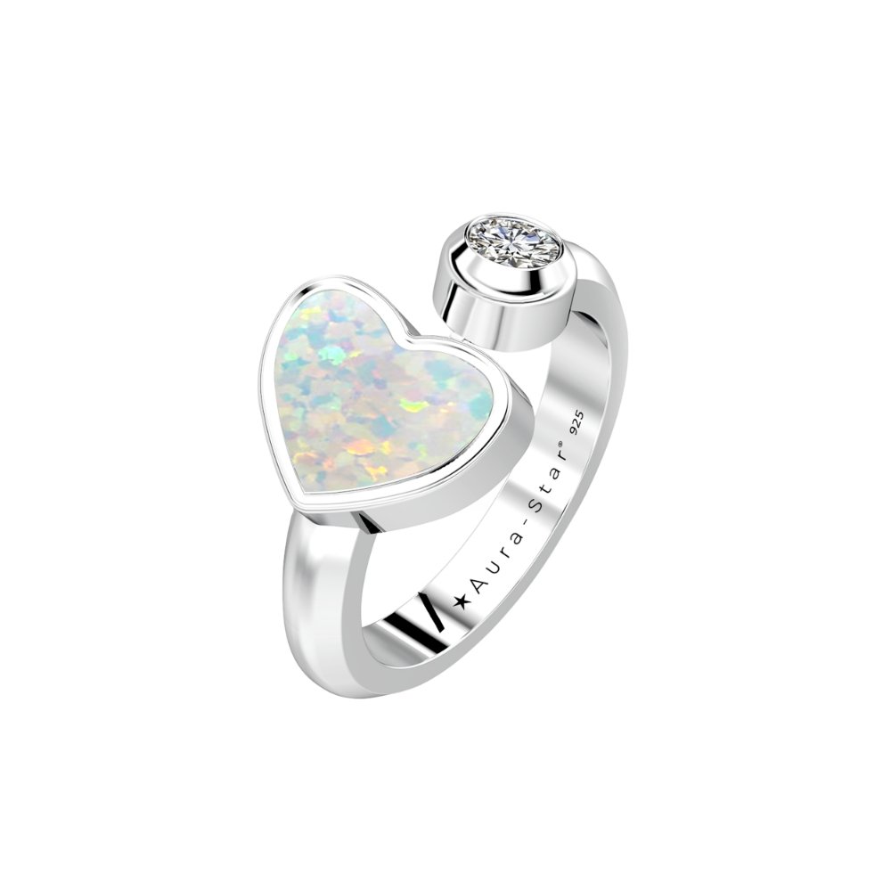 Ashes Infused JewelleryAura-Star Ring Respect