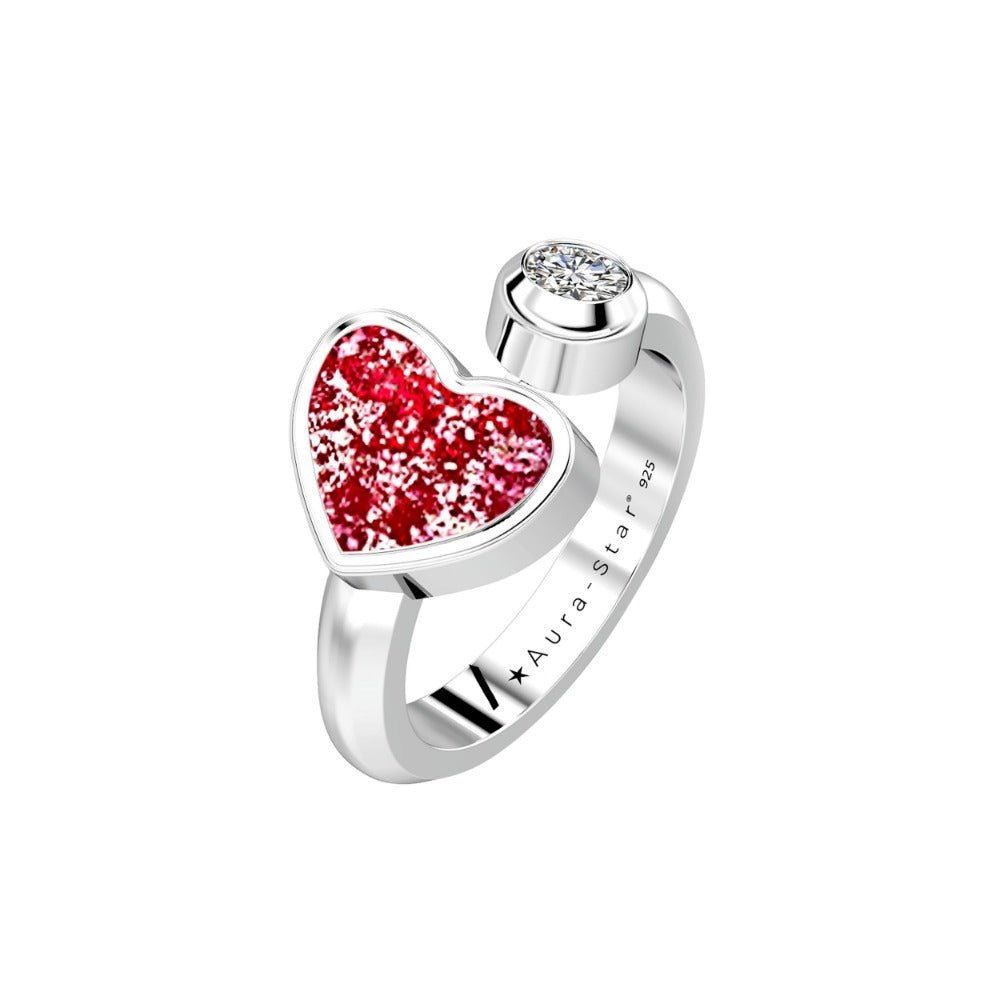 Ashes Infused JewelleryAura-Star Ring Respect