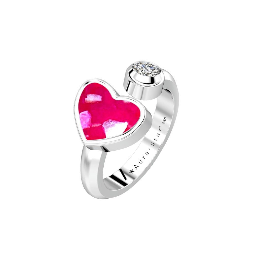 Ashes Infused JewelleryAura-Star Ring Respect