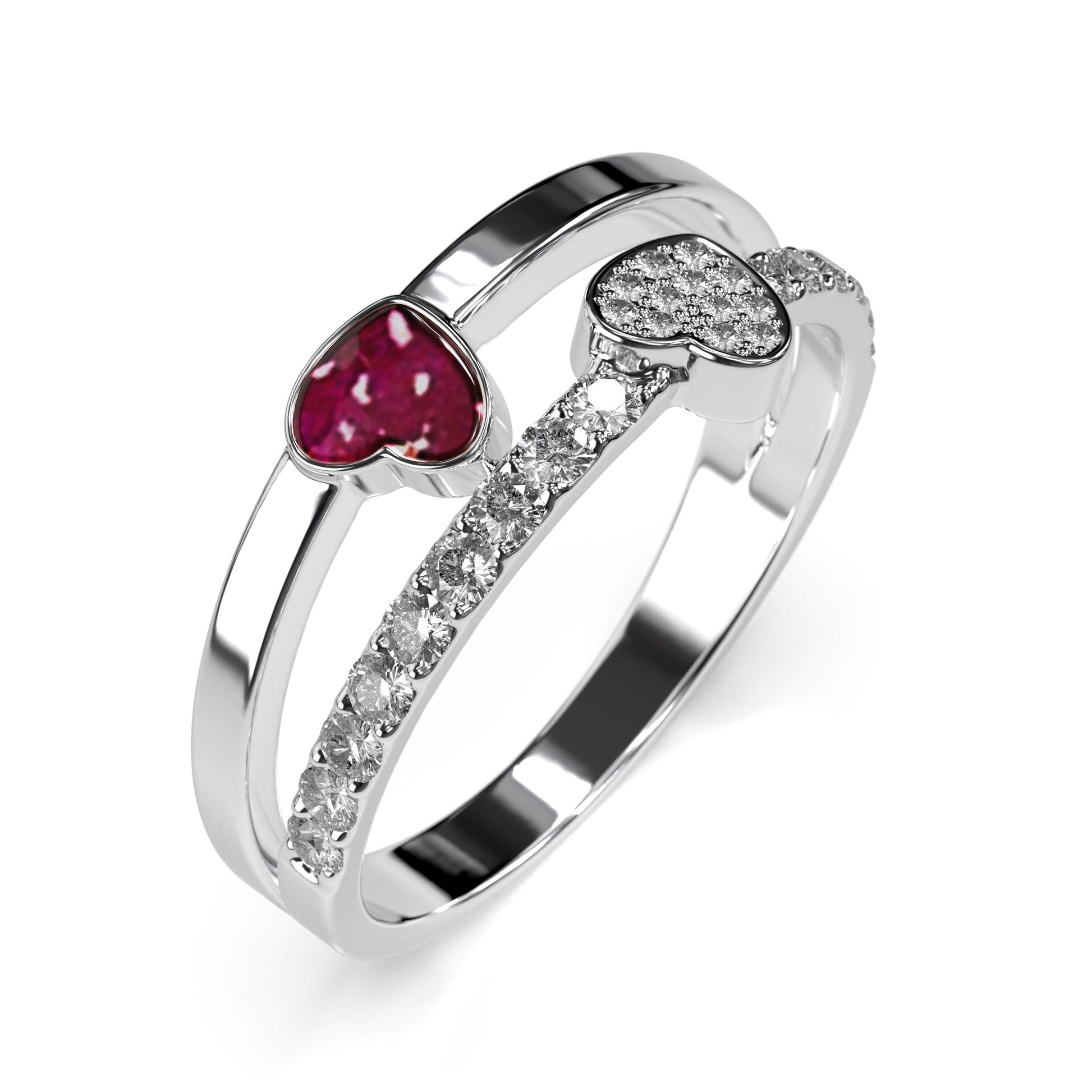 Ashes Infused JewelleryAura-Star Ring Royal