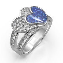 Ashes Infused JewelleryAura-Star Ring Vibrant