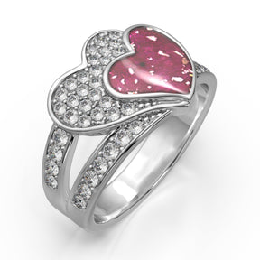 Ashes Infused JewelleryAura-Star Ring Vibrant