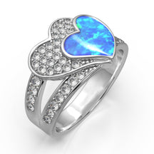 Ashes Infused JewelleryAura-Star Ring Vibrant