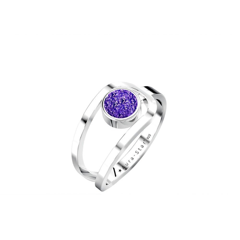 Ashes Infused JewelleryAura-Star Ring Virtue
