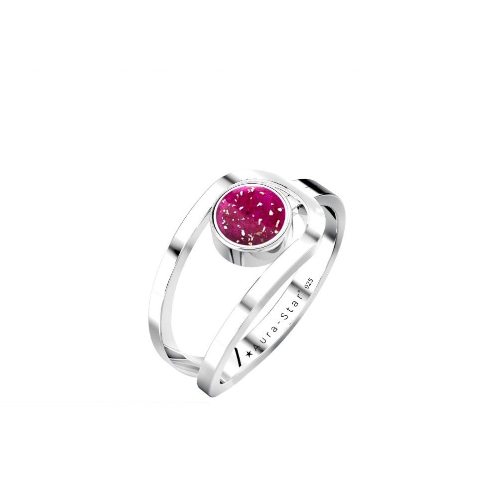 Ashes Infused JewelleryAura-Star Ring Virtue