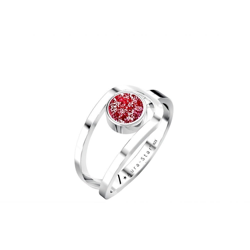 Ashes Infused JewelleryAura-Star Ring Virtue