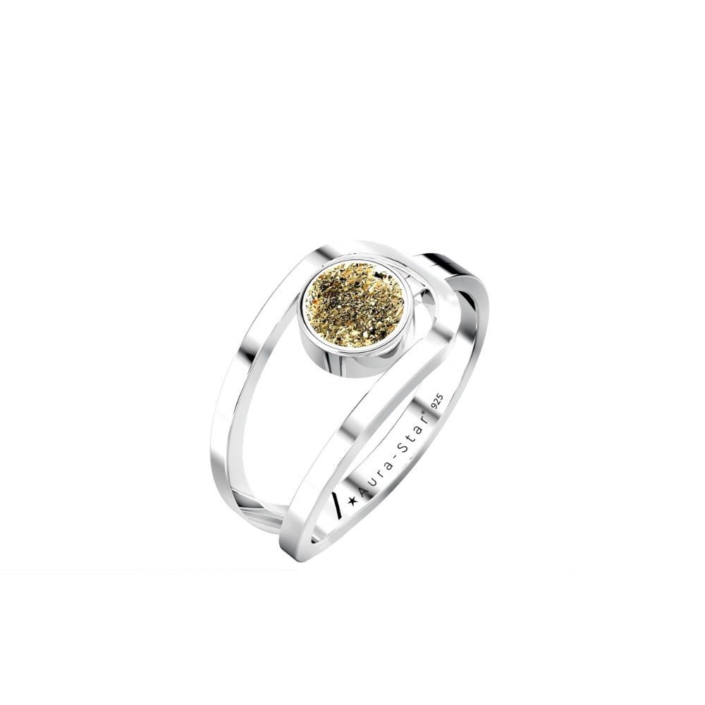 Ashes Infused JewelleryAura-Star Ring Virtue