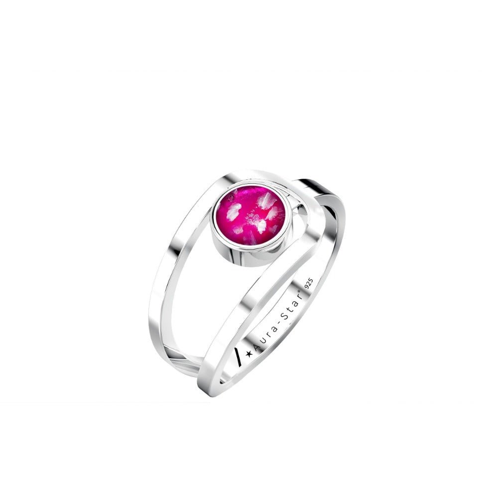 Ashes Infused JewelleryAura-Star Ring Virtue