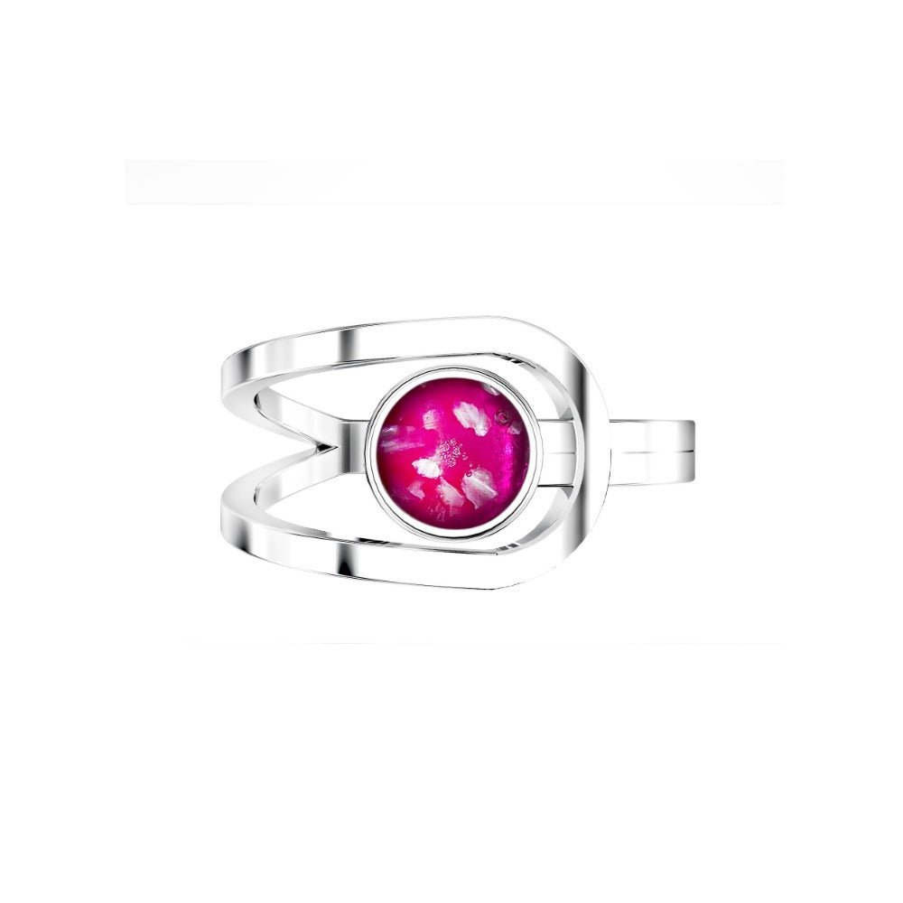 Ashes Infused JewelleryAura-Star Ring Virtue