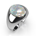 Ashes Infused JewelleryAura-Star Unisex Ring Signet