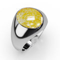 Ashes Infused JewelleryAura-Star Unisex Ring Signet