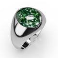 Ashes Infused JewelleryAura-Star Unisex Ring Signet