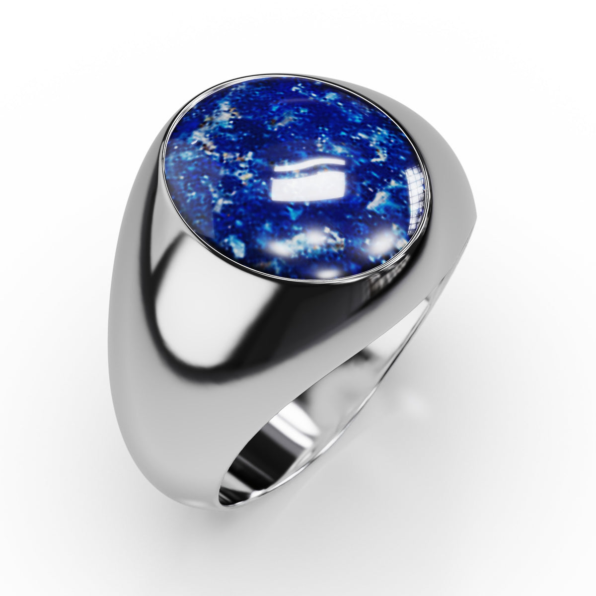 Ashes Infused JewelleryAura-Star Unisex Ring Signet