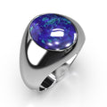 Ashes Infused JewelleryAura-Star Unisex Ring Signet