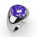 Ashes Infused JewelleryAura-Star Unisex Ring Signet