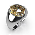 Ashes Infused JewelleryAura-Star Unisex Ring Signet
