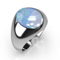 Ashes Infused JewelleryAura-Star Unisex Ring Signet
